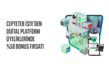 Dijital Platform Üyeliklerinde %50 Bonus Fırsatı